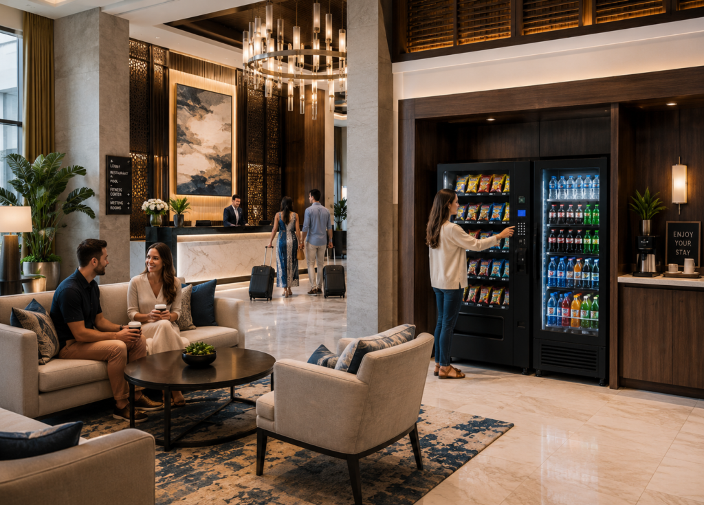 Vending services for hotels and resorts in Southwest Florida