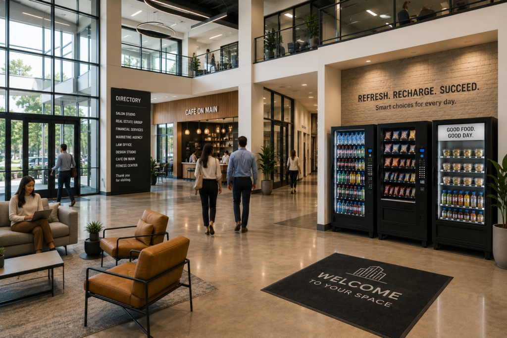 Vending services for commercial properties in Southwest Florida